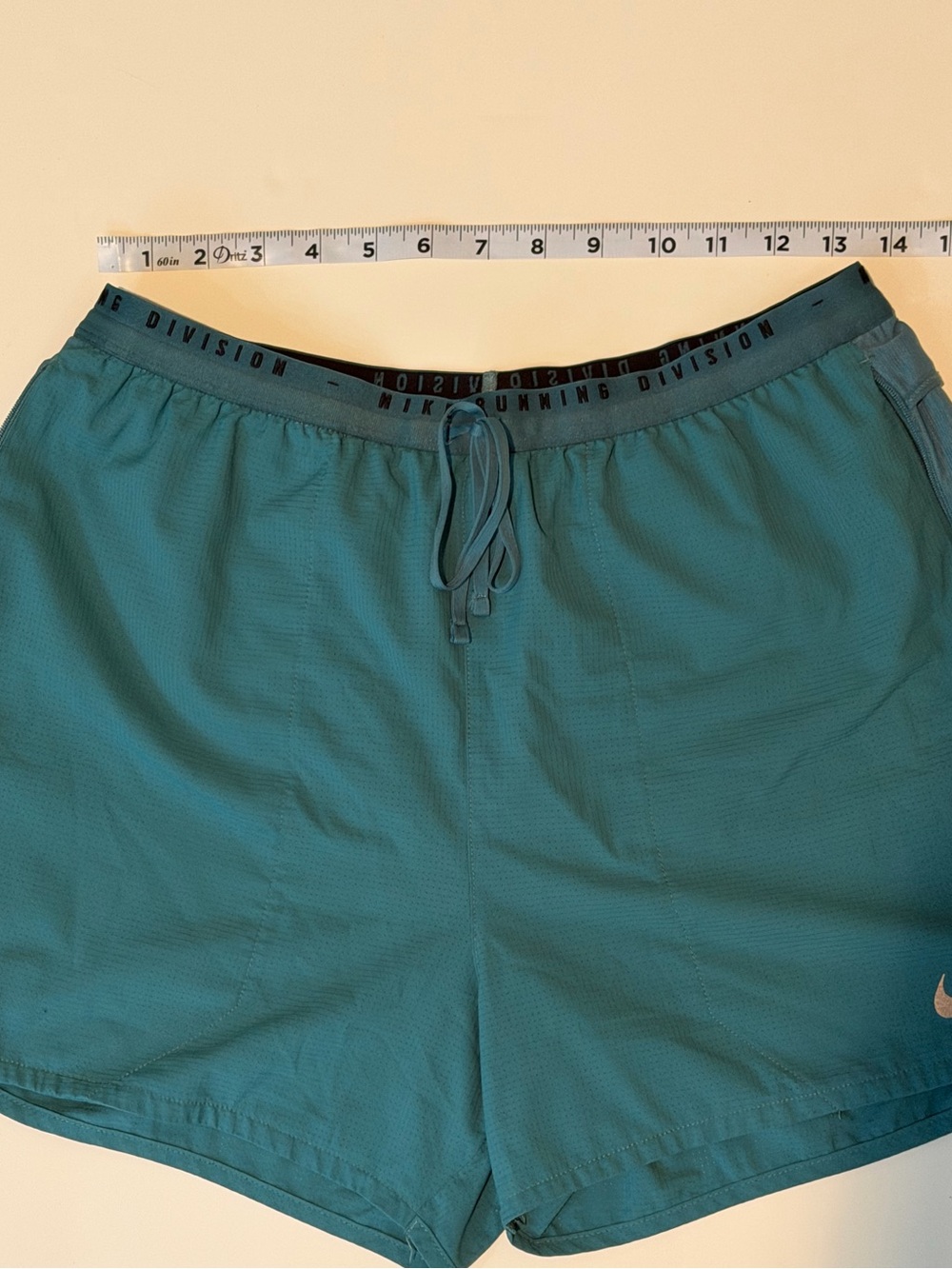 Nike Dri-FIT 4” Running Shorts Men’s Medium Green Athletic Gym Lightweight Lined - Picture 3 of 13